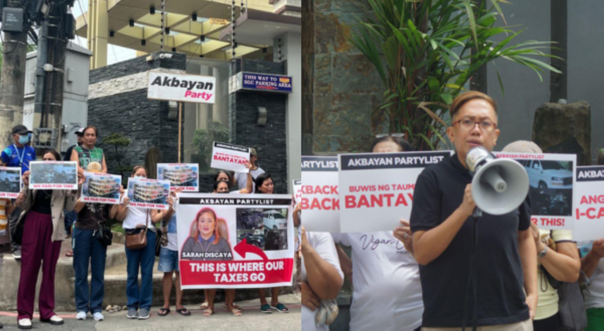 Akbayan pinatutsadahan mga Discaya, contractors: 'Di tinamaan ng hiya sa pag-flex ng mga luho'
