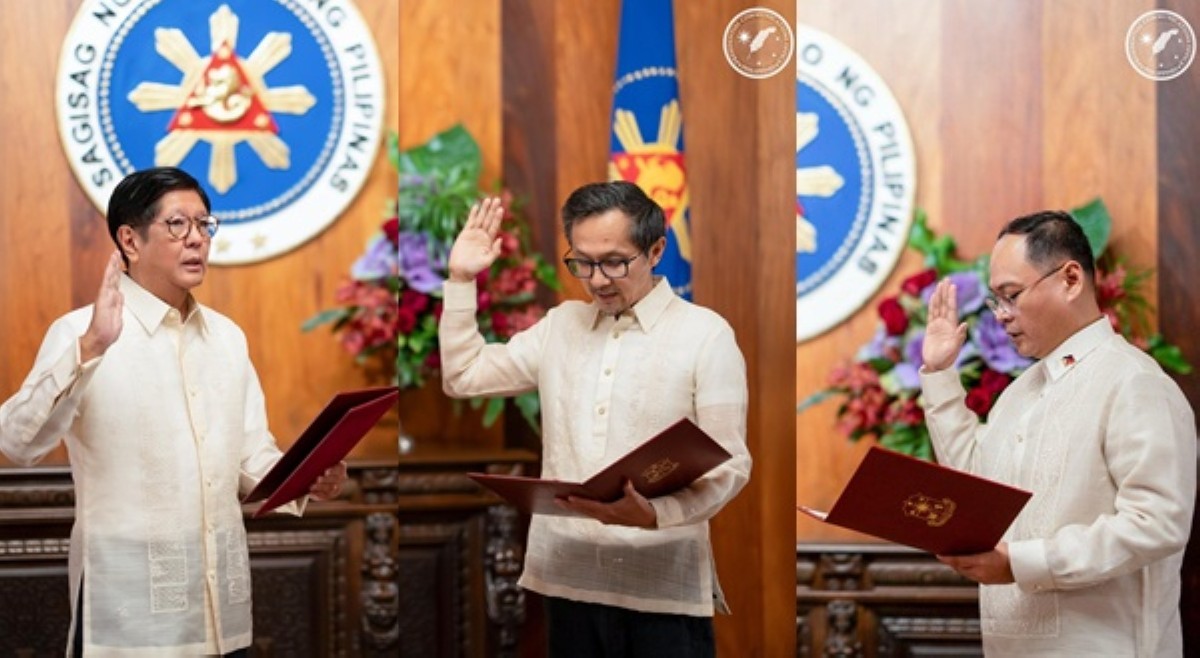 PBBM, pinanumpa na sina Dizon, Lopez sa mga bagong posisyon