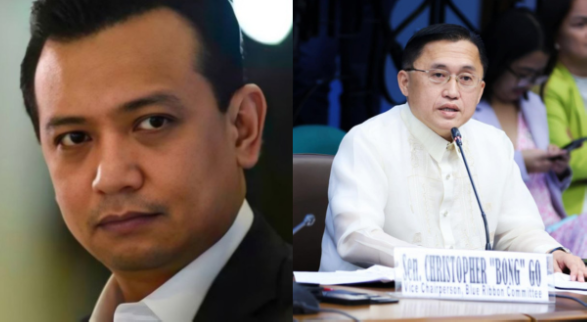 'Si Bong Go na hanep magmalinis kanina sa Senate Investigation'&mdash;Trillanes