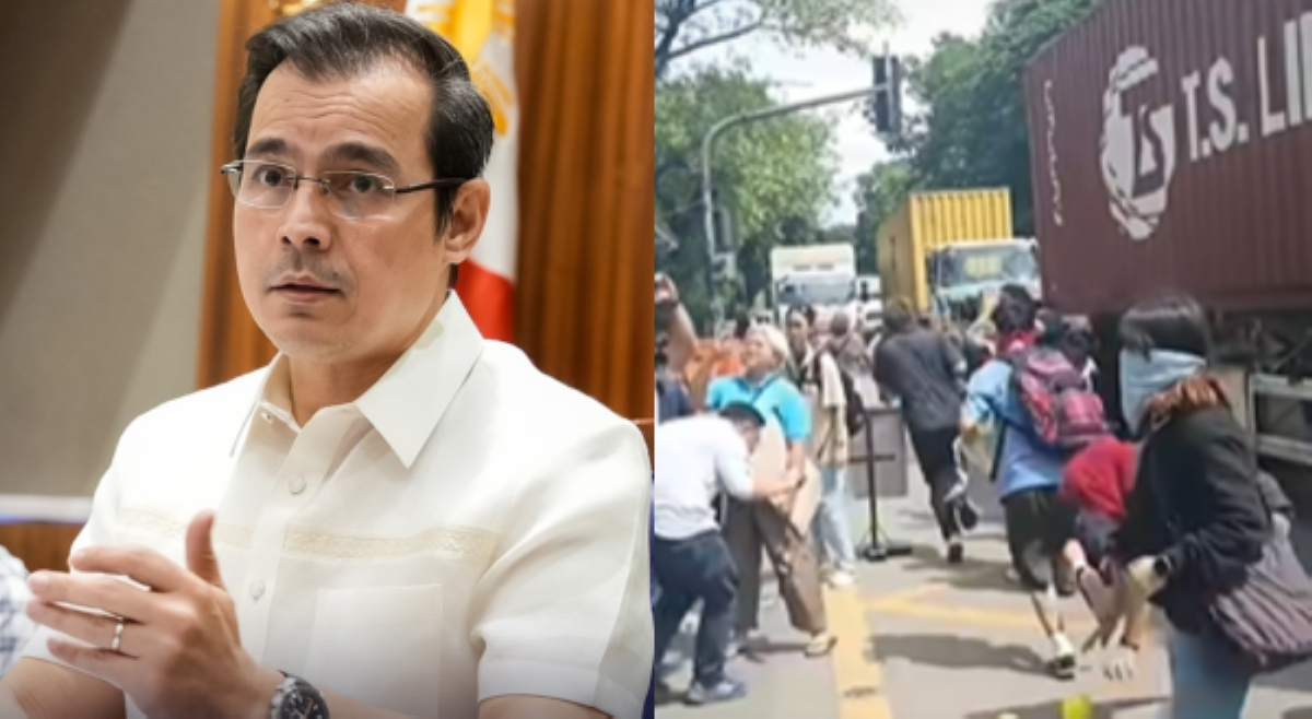 Pagsugod ng mga raliyista sa DPWH, ekis kay Yorme: 'You are legally bound with your actions!'