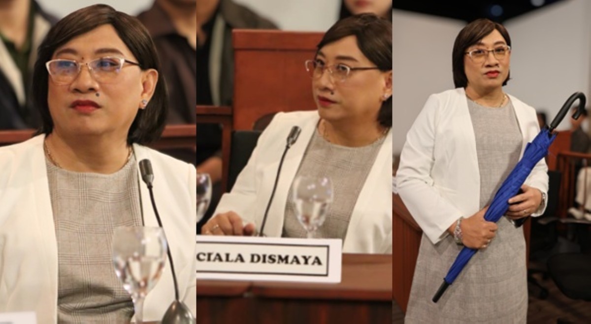 'May sasabihin pa siya!' Ciala Dismaya lumantad na, may payong pa