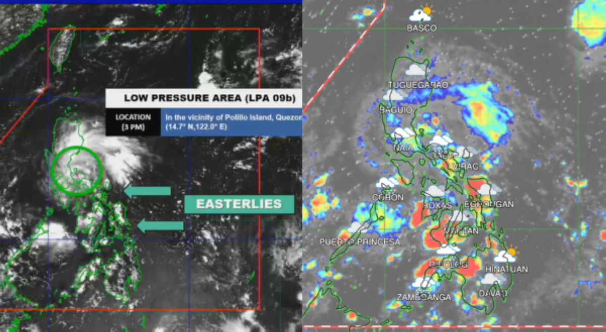 LPA, hindi magiging bagyo; pag-ulan, asahan!