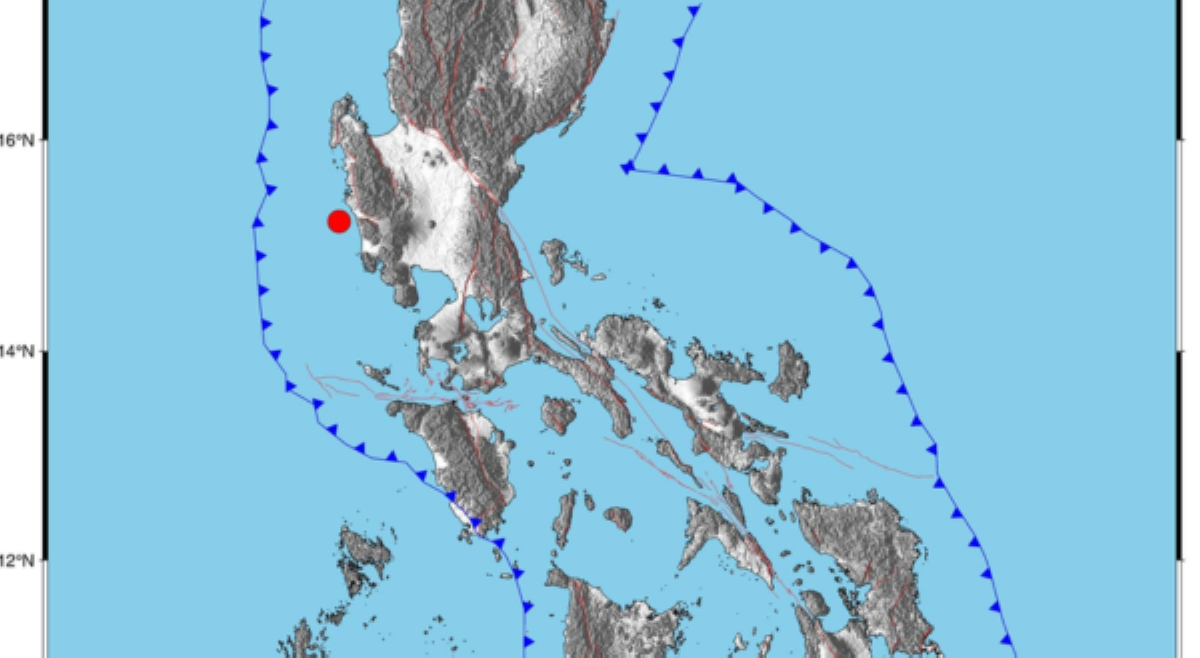 Iba, Zambales niyanig ng 4.8 magnitude na lindol