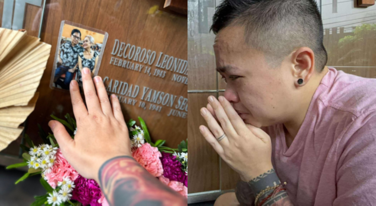 &lsquo;Parang hindi pa rin totoo&rsquo; Ice Seguerra, emosyonal na dinalaw puntod ng ama&rsquo;t ina