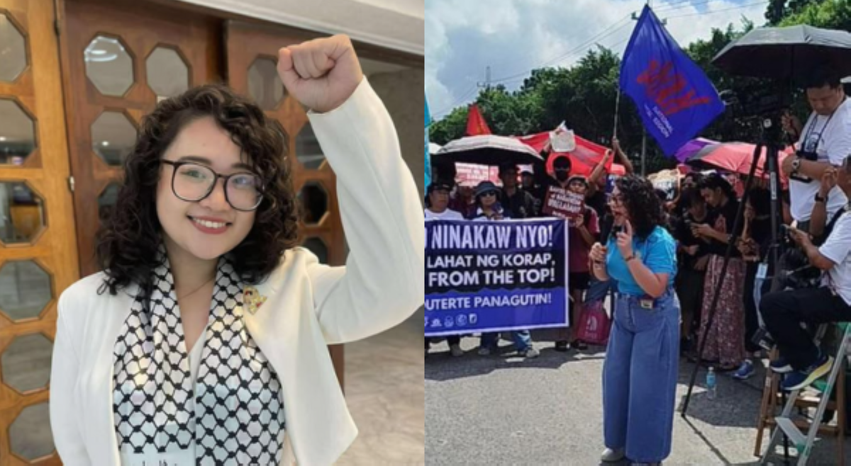 <b>'Nandito tayong lahat dahil diring-diri na tayo!' Sigaw ni Atty. Renee Co at ibang grupo ng kabataan sa EDSA</b>