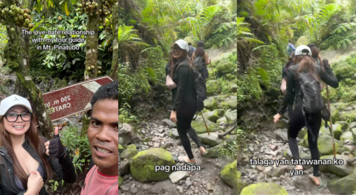 First time hiker, kuwelang ibinahagi ang 'love-hate relationship' nila ng kaniyang tour guide
