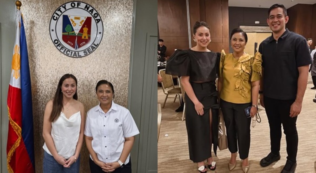 Cristine Reyes, flinex pics nila ng rumored jowa kasama si Naga City Mayor Leni Robredo