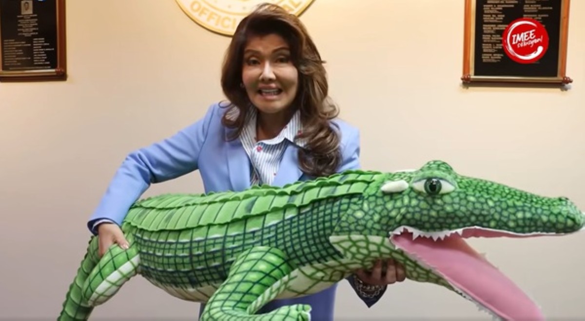 'Dapat puksain, makulong lahat ng Lolong!'  Sen. Imee bumanat tungkol sa 'buwaya'