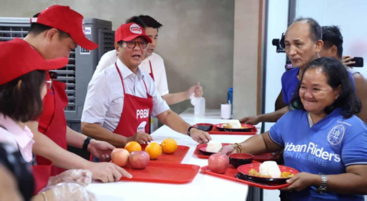 PBBM, nag-volunteer sa 'Walang Gutom Kitchen'