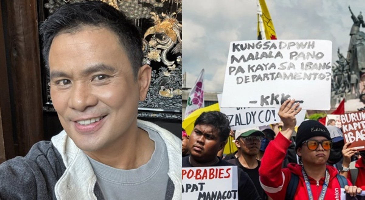 Ogie Alcasid, sasama sa protesta kontra korupsiyon