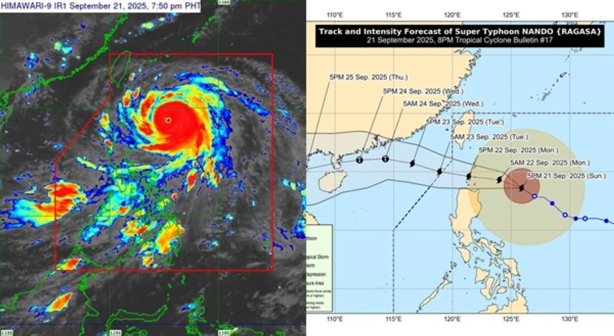 Wind signal no. 3, nakataas sa 3 lugar sa Luzon
