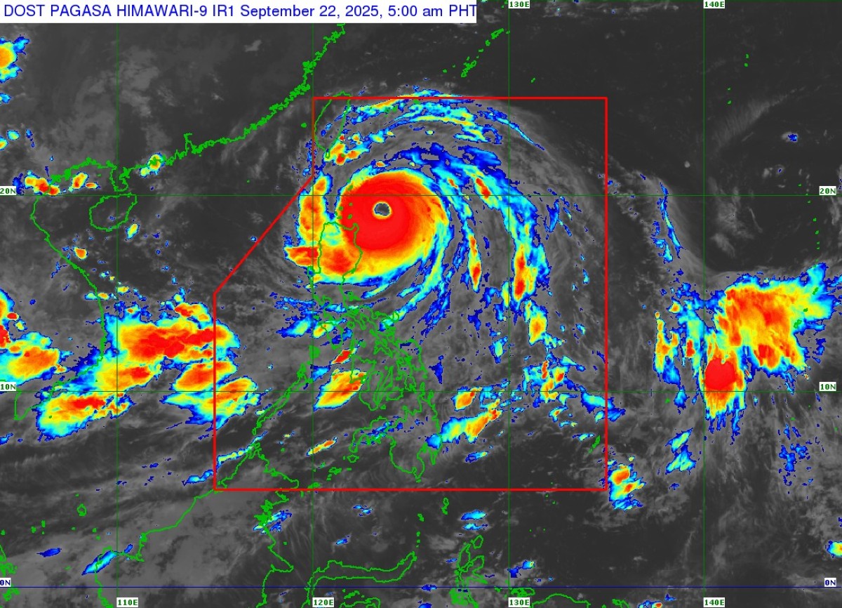 Signal no. 5, itinaas na sa Northern Luzon dahil sa Super Typhoon Nando