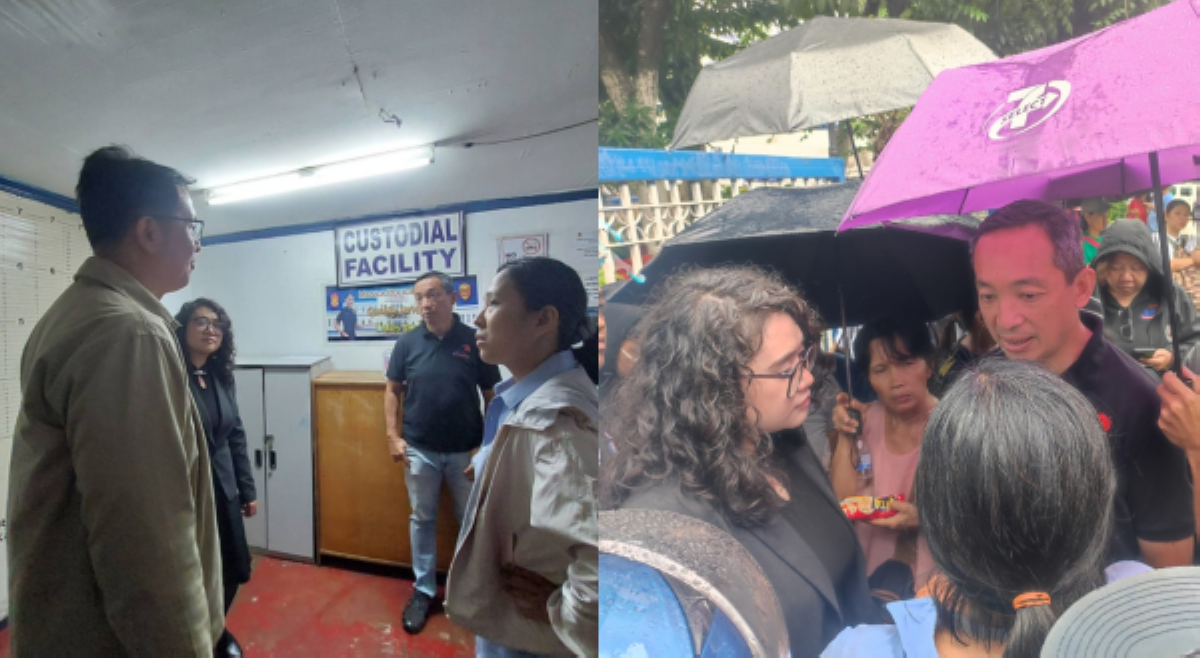Rep. Renee Co, Sarah Elago, Antonio Tinio, pumunta sa MPD upang kumustahin kabataang naaresto sa rally