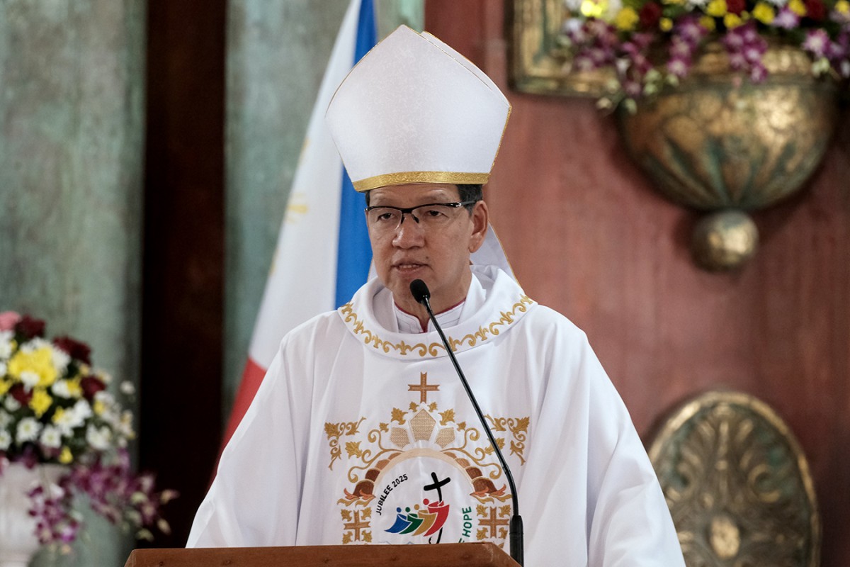 Mga kabataan, hinamon ng arsobispo na manindigan laban sa talamak na korapsyon