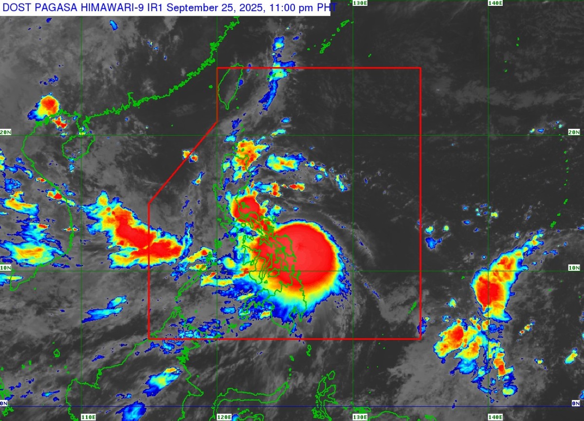 Typhoon Opong, papalapit sa Eastern Visayas; wind signal no. 4, nakataas na!