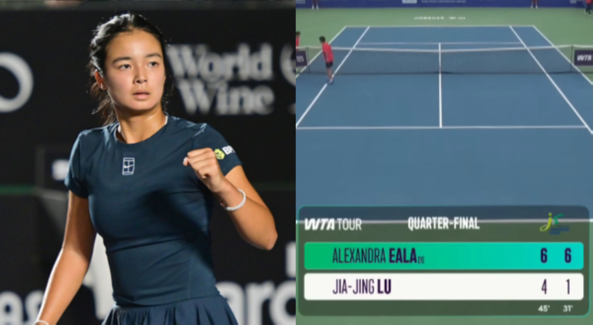 Alex Eala, secured semifinals ng Jingshan Open matapos talunin si Jia-Jing Lu ng China!