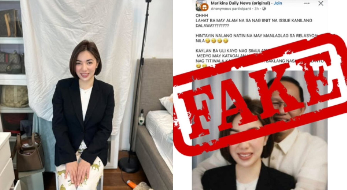 Marikina councilor, pinasinungalingan kumakalat na AI-generated photo nila ni Rep. Marcy Teodoro