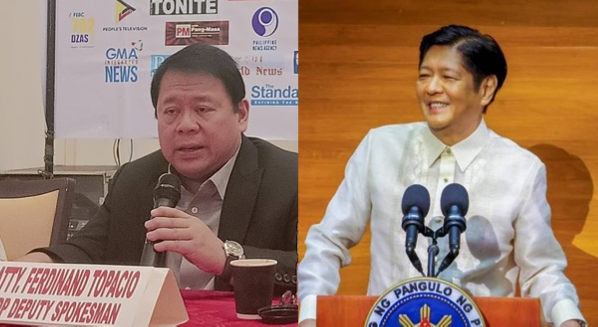 Topacio, aminadong nabudol umano ni PBBM