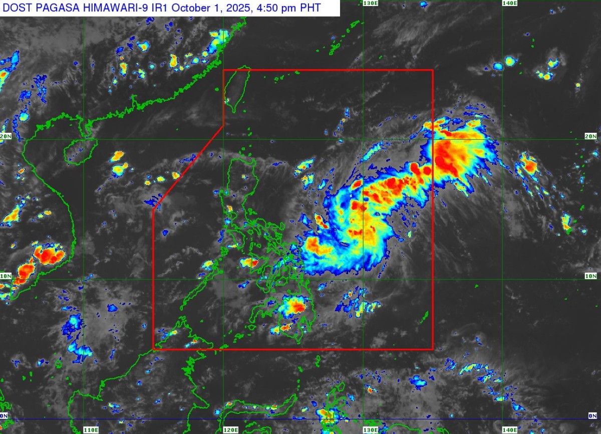 Wind Signal no. 1, nakataas na sa Northern Catanduanes
