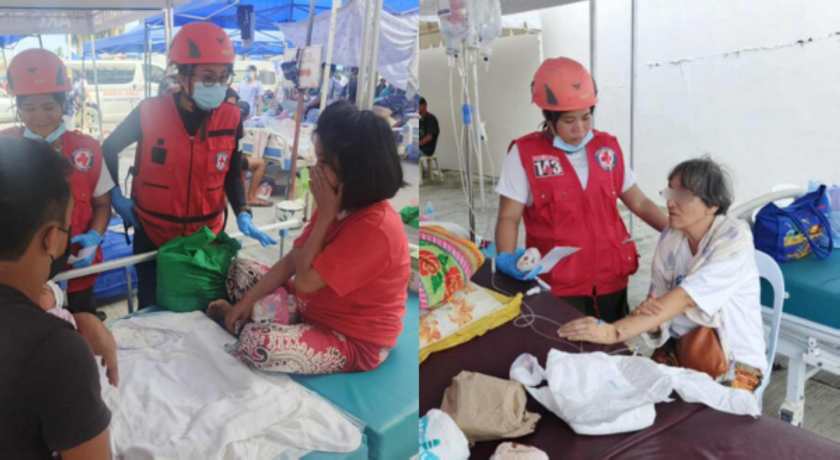 PH Red Cross, nagsagawa ng psychological first aid sa mga naapektuhan ng lindol sa Cebu