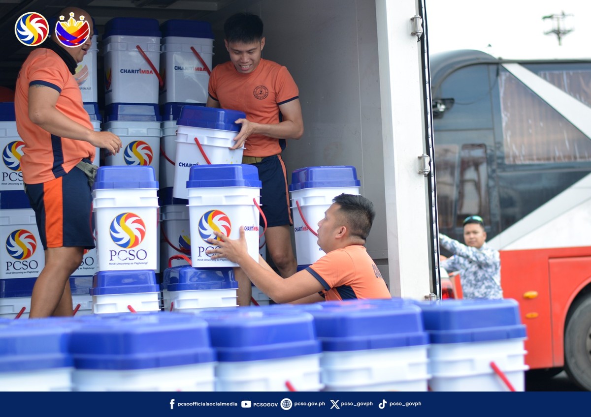 PCSO, nagkaloob ng tulong sa mga biktima ng lindol sa Cebu