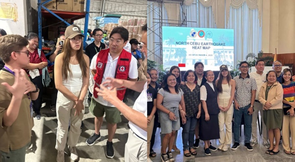 BINI Aiah, binisita mga Cebuano na naapektuhan ng lindol