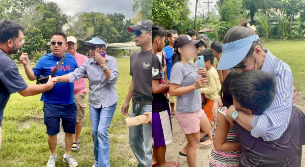 Dating Cebu Gov. Gwen Garcia, binisita mga nabiktima ng lindol sa Cebu