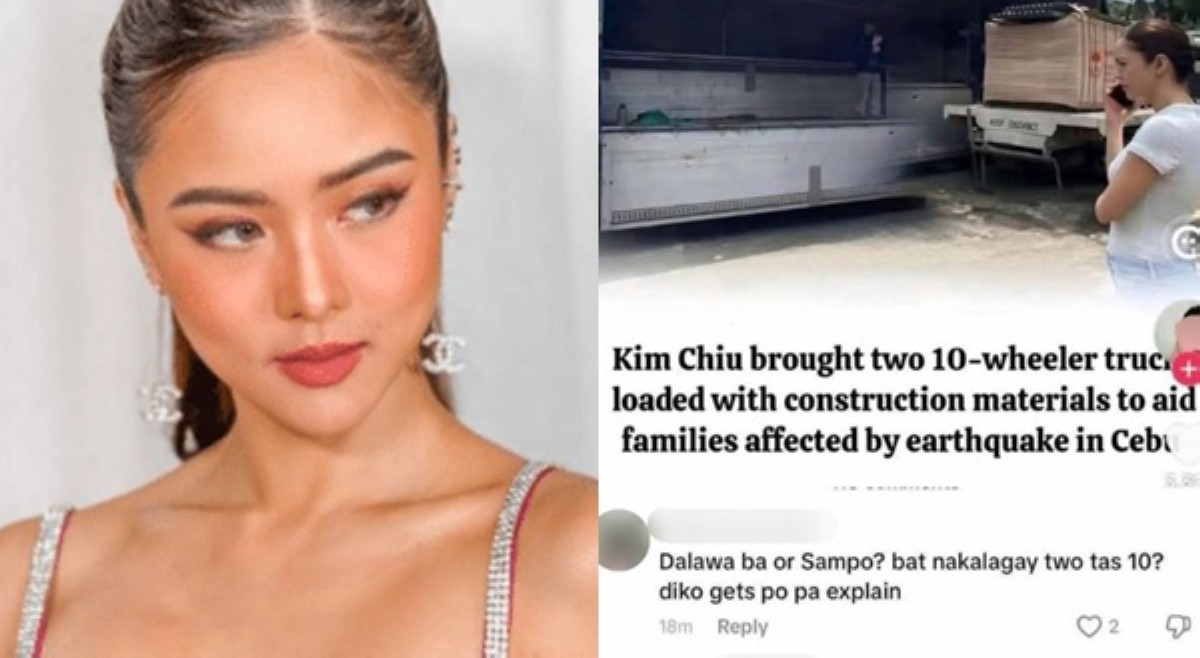 Netizen, kinuyog matapos maguluhan sa 'dalawang 10-wheeler trucks' ni Kim Chiu