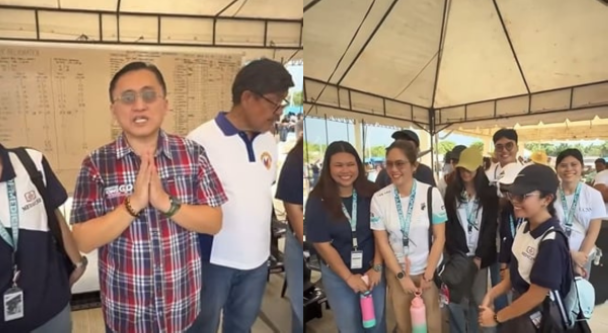 Bong Go, nagpasalamat sa mga volunteer medical students sa Cebu
