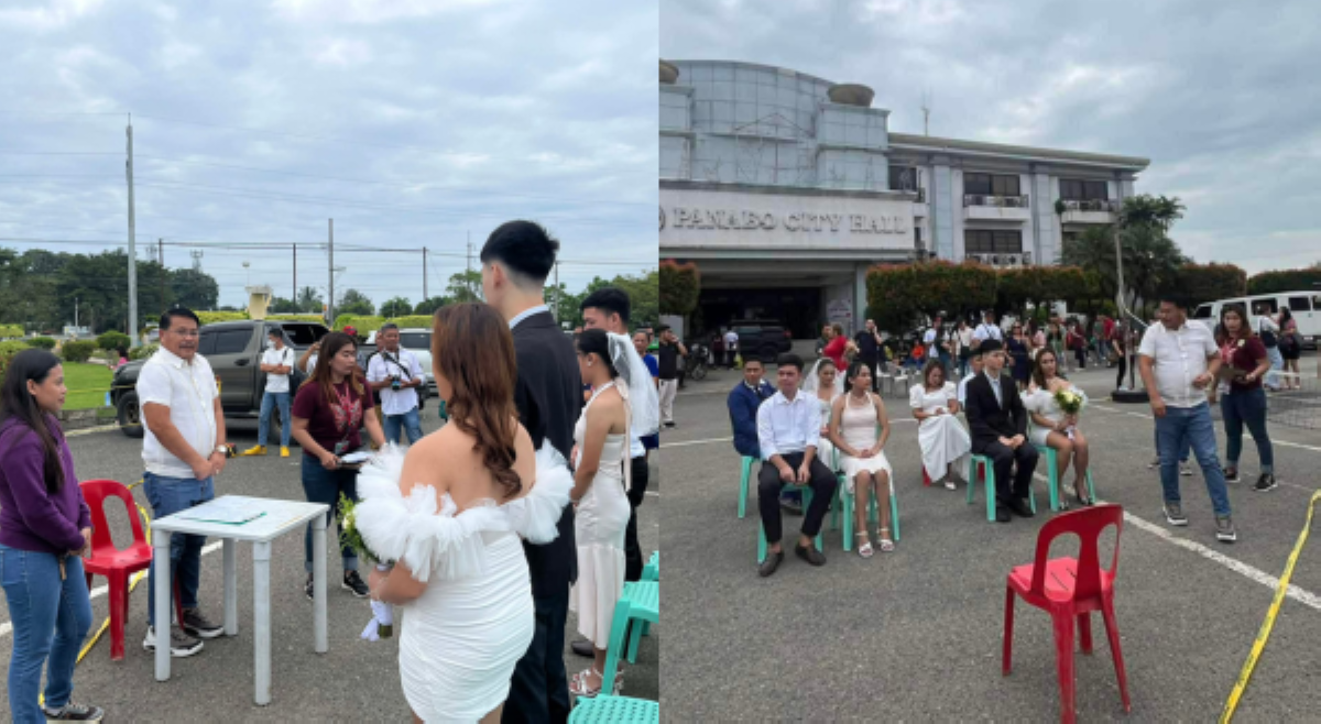 &lsquo;Padayon ang kasal!&rsquo; 4 na magkasintahan, itinuloy pa rin ang pag- iisang dibdib sa kabila ng lindol