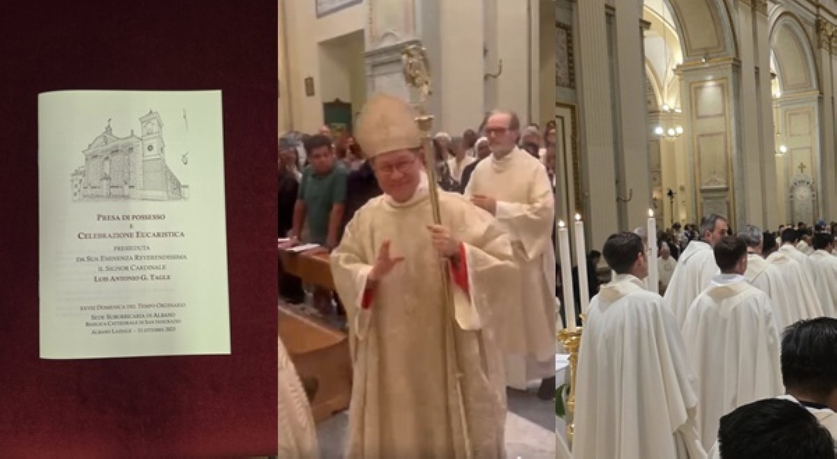 Cardinal Tagle, pormal nang tinanggap ang Titular Diocese sa Albano, Italy