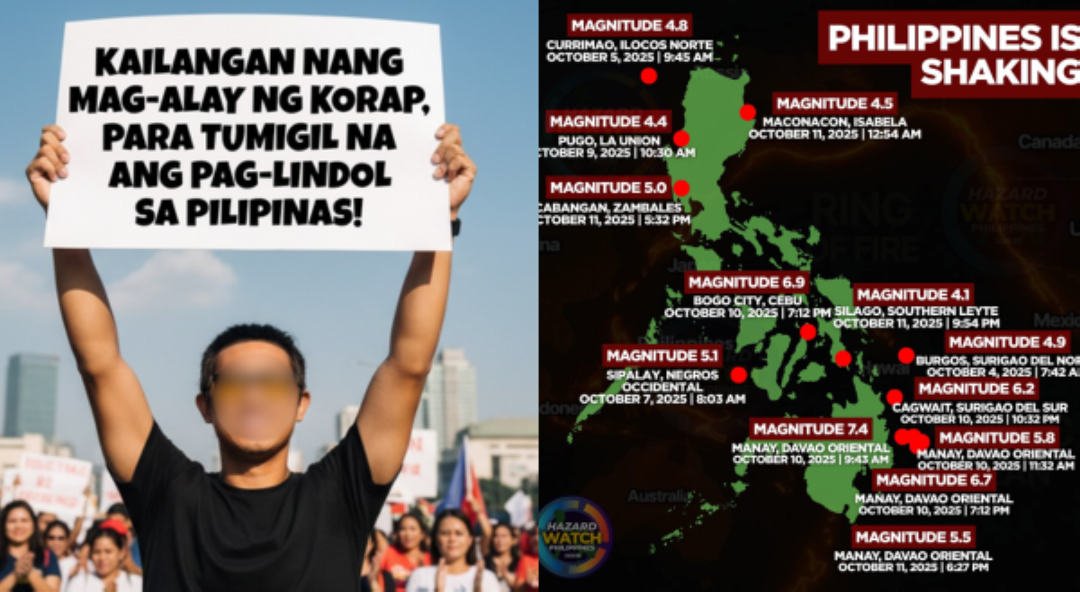 &lsquo;Kailangan nang mag-alay ng korap!&rsquo; Hirit ng netizens, lindol sa bansa, dahil na rin sa korapsyon?