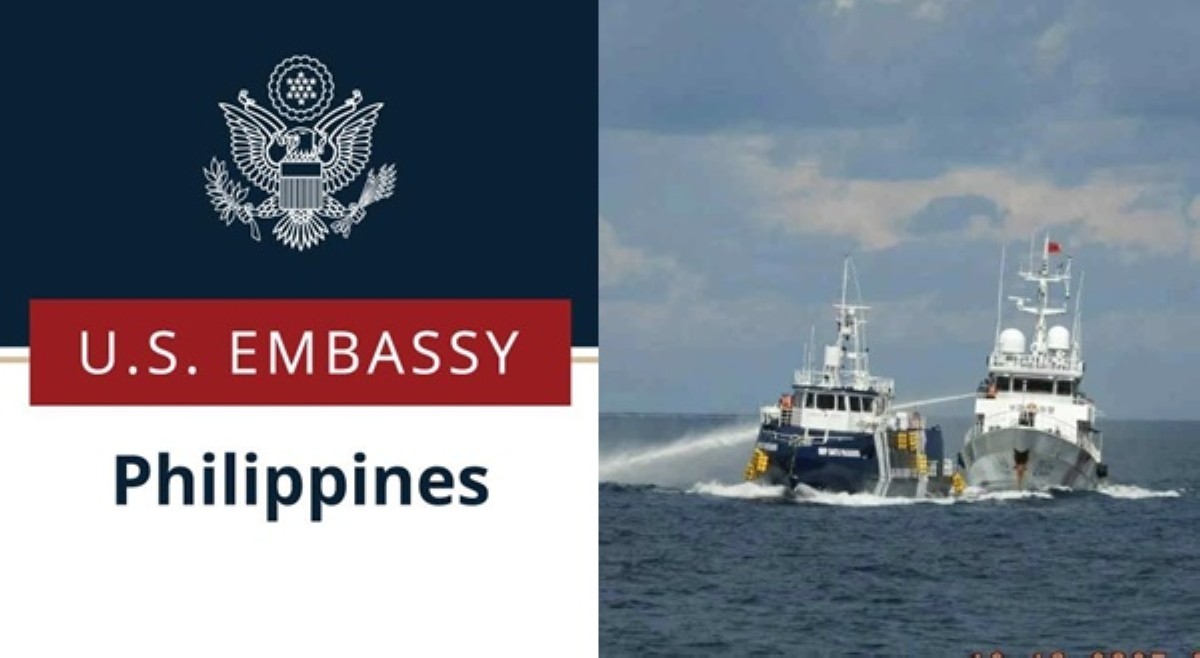 US, kinondena ang China matapos dahasin barko ng Pilipinas