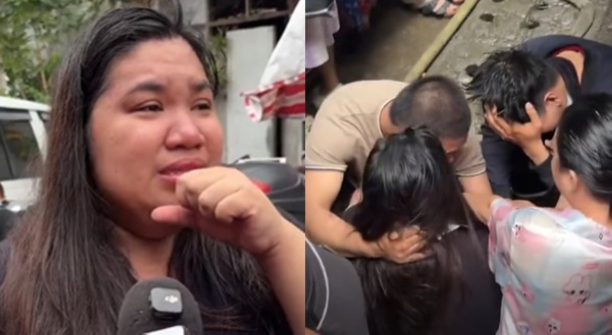 'Bakit 'yong mga anak ko?!' Nanay napalupasay nang iyak, 3 anak patay sa sunog sa QC