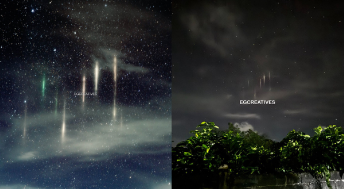 &lsquo;Sinasakop ng Encantadia?&rsquo; ALAMIN: Ano ang mga light pillar na nakita sa Bantayan Island, Cebu?