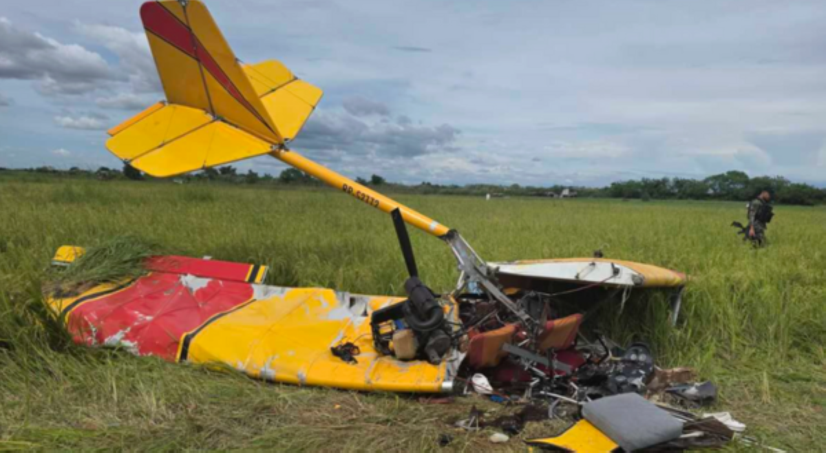 2 estudyante, patay sa plane crash sa Tarlac