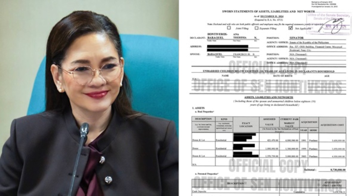 Hontiveros, naglabas ng sariling SALN