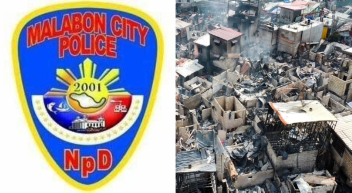 'Ilegal na, mapanganib pa!' Malabon police, sinaway mga nagnanakaw ng kable 'pag may sunog