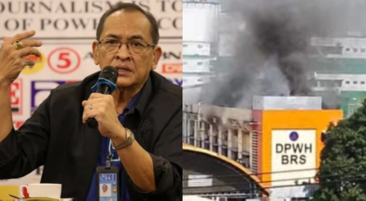 Naninigurado? NBI, iimbestigahan 'tunay' na dahilan ng sunog sa DPWH office