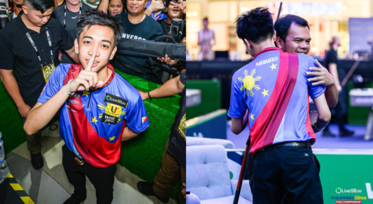 AJ Manas, naharang si Carlo Biado sa Philippines Open Pool!