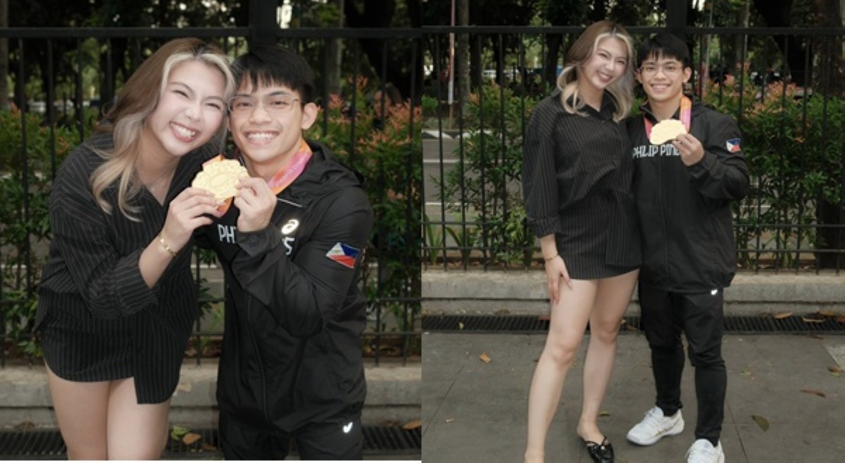 Chloe sa bagong gold ni Caloy: 'So grateful to walk this journey beside you!'