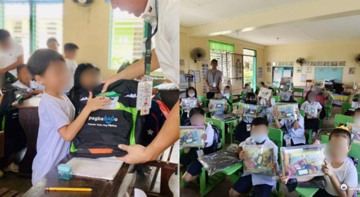 'PagbaBAGo!' OVP namahagi ng bags sa 2400 na mga estudyante
