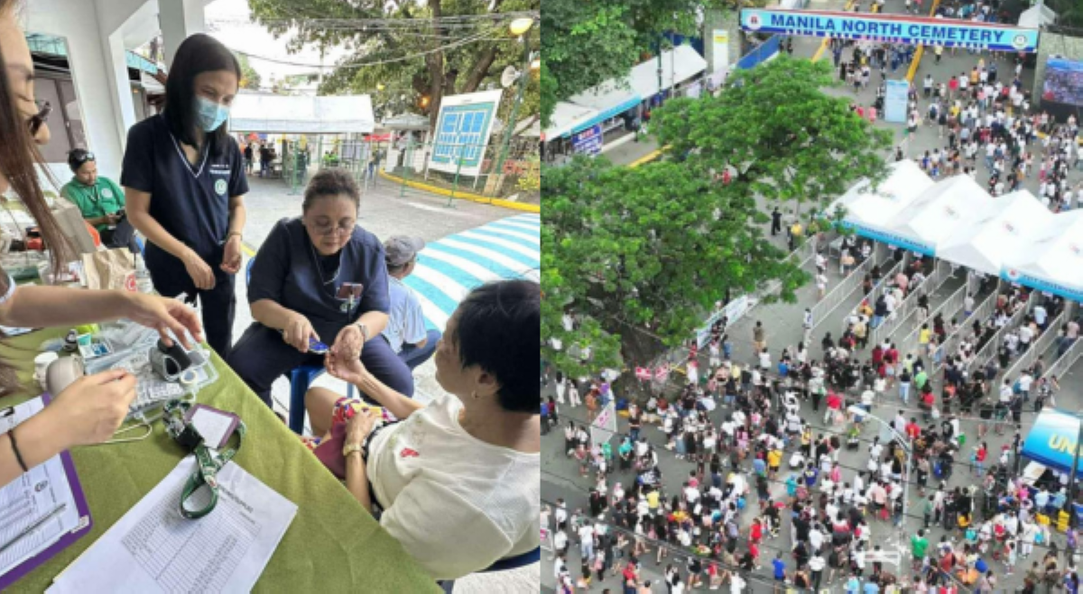 Libo-libong pamilya, patuloy pagdagsa sa mga sementeryo sa Maynila