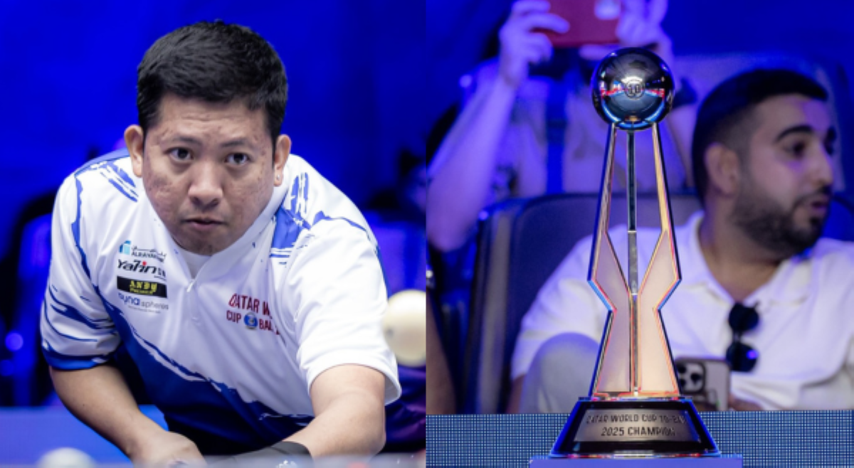 'Di nagbenta ng laro para sa pera!' Jonas Magpantay, inalala ama sa pagkapanalo sa Qatar 10-ball Billiard WC