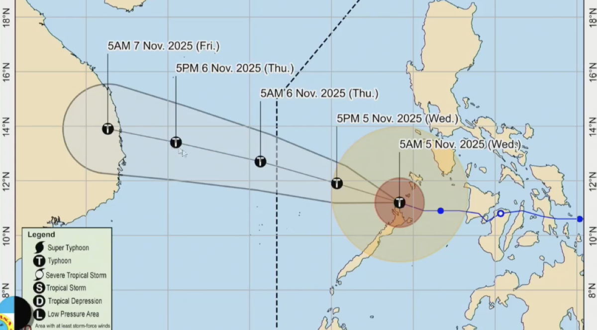 'Tino' walong beses nag-landfall!