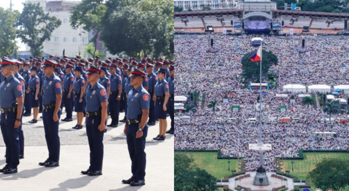 Mahigit 9,000 pulis, ipapakalat sa 3 araw na INC rally sa Maynila