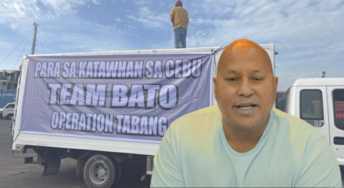 'This is not epal!' Picture ng relief truck ng 'Team Bato' sa Cebu, ipinagtanggol ni Sen. Bato
