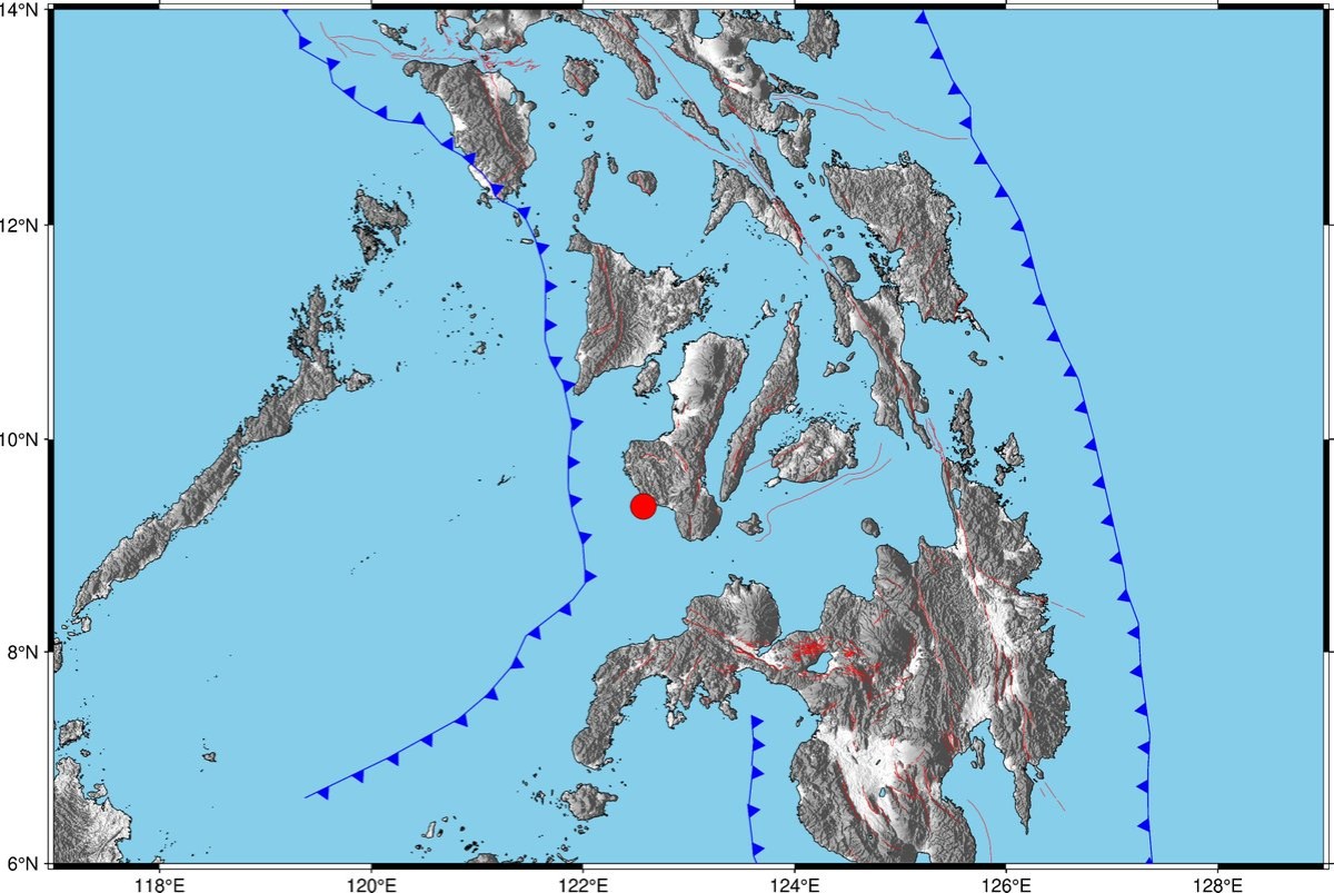 Negros Oriental, niyanig ng magnitude 4.1 na lindol