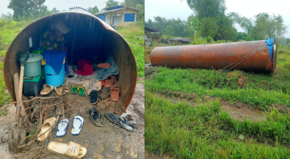 Ilang residente sa Iloilo, 8 oras nagtago sa loob ng steel pipe dahil kay &lsquo;Tino&rsquo;