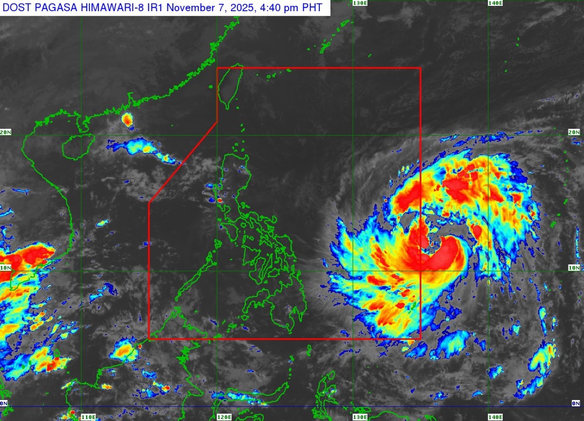 Kahit wala pa sa PAR: Wind signal no. 1, nakataas na sa paparating na Bagyong 'Uwan'